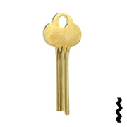 Uncut Key Blank | Yale | 1587 Office Furniture-Mailbox Key Ilco