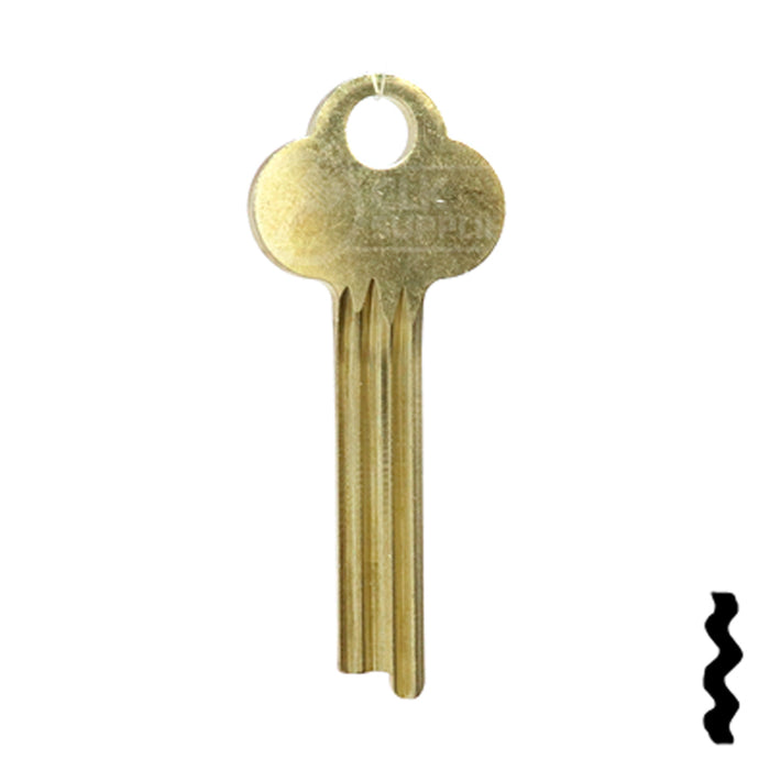Uncut Key Blank | Yale | 1587 Office Furniture-Mailbox Key Ilco