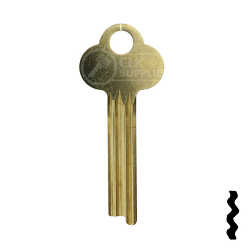Uncut Key Blank | Yale | 1587 Office Furniture-Mailbox Key Ilco