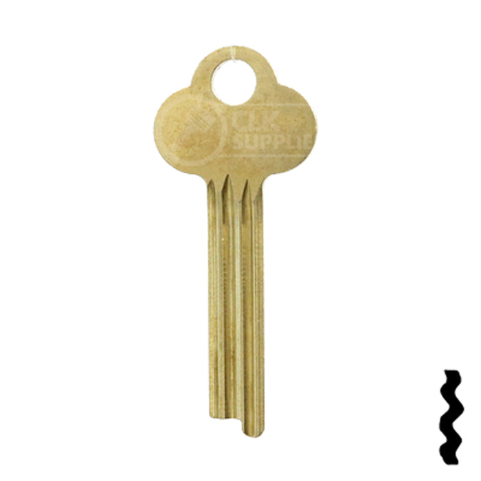 Uncut Key Blank | Yale | 1587 Office Furniture-Mailbox Key Ilco