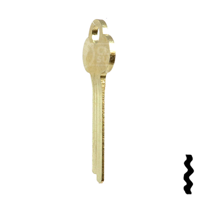 Uncut Key Blank | Yale | 1587 Office Furniture-Mailbox Key Ilco