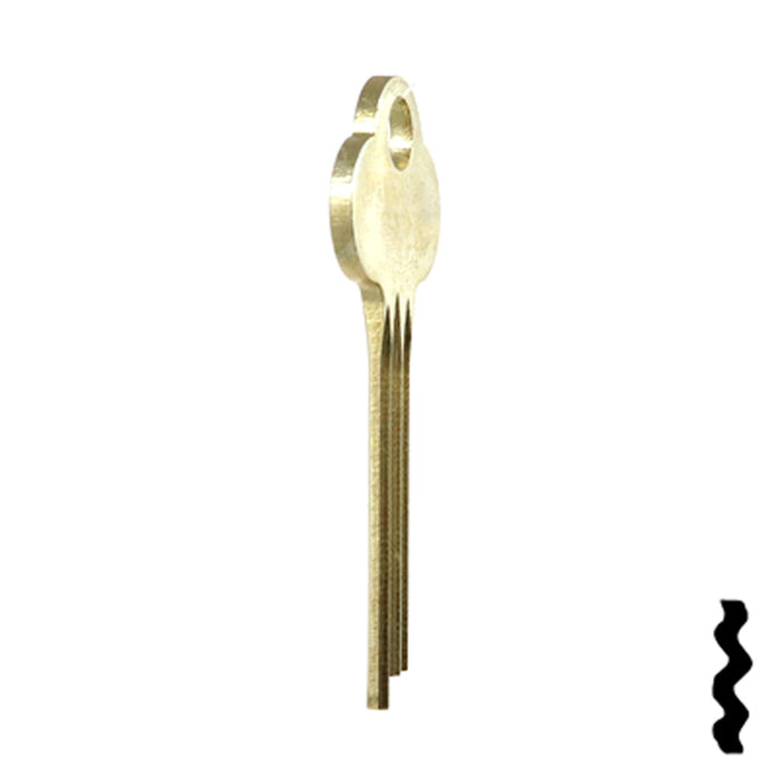 Uncut Key Blank | Yale | 1587 Office Furniture-Mailbox Key Ilco