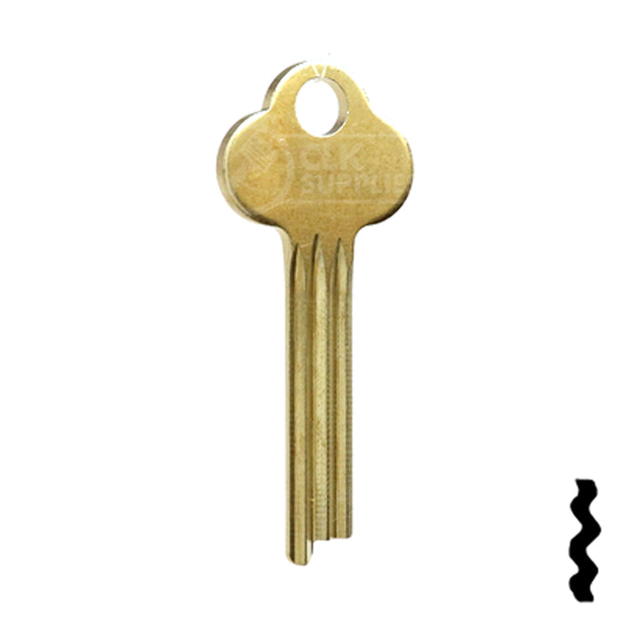 Uncut Key Blank | Yale | 1587 Office Furniture-Mailbox Key Ilco