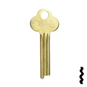 Uncut Key Blank | Yale | 1587 Office Furniture-Mailbox Key Ilco