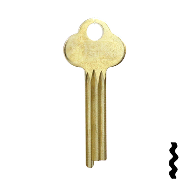 Uncut Key Blank | Yale | 1587 Office Furniture-Mailbox Key Ilco