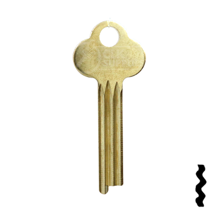 Uncut Key Blank | Yale | 1587 Office Furniture-Mailbox Key Ilco