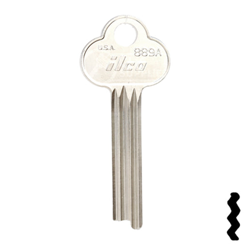 Uncut Key Blank | Yale | 889A Office Furniture-Mailbox Key Ilco