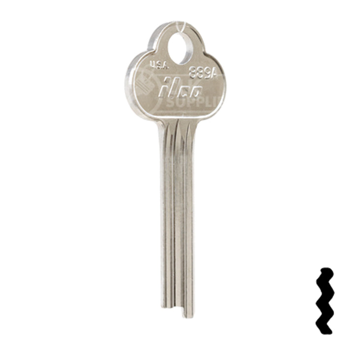 Uncut Key Blank | Yale | 889A Office Furniture-Mailbox Key Ilco