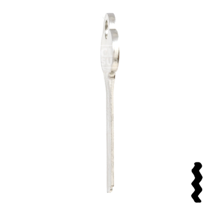 Uncut Key Blank | Yale | 889A Office Furniture-Mailbox Key Ilco