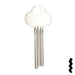 Uncut Key Blank | Yale | 889A Office Furniture-Mailbox Key Ilco