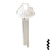 Uncut Key Blank | Yale | 889A Office Furniture-Mailbox Key Ilco