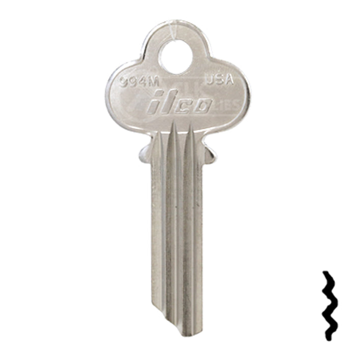 Uncut Key Blank | Yale | 994M Office Furniture-Mailbox Key Ilco