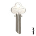 Uncut Key Blank | Yale | 994M Office Furniture-Mailbox Key Ilco
