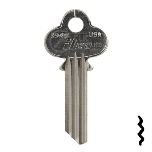 Uncut Key Blank | Yale | 994M Office Furniture-Mailbox Key Ilco