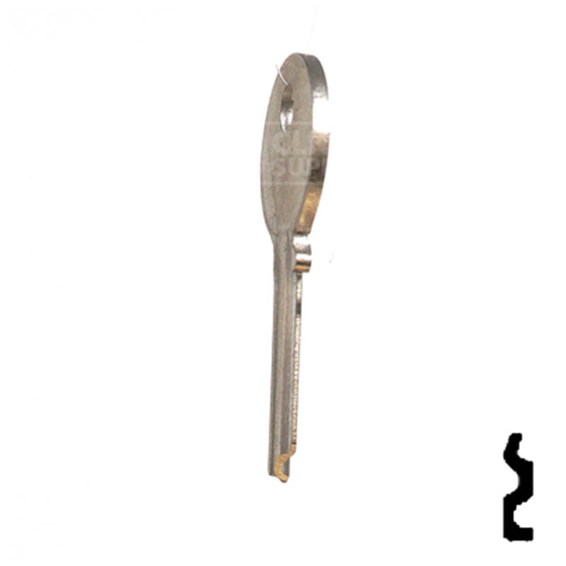 Uncut Key Blank | Yale | 997D Office Furniture-Mailbox Key Ilco