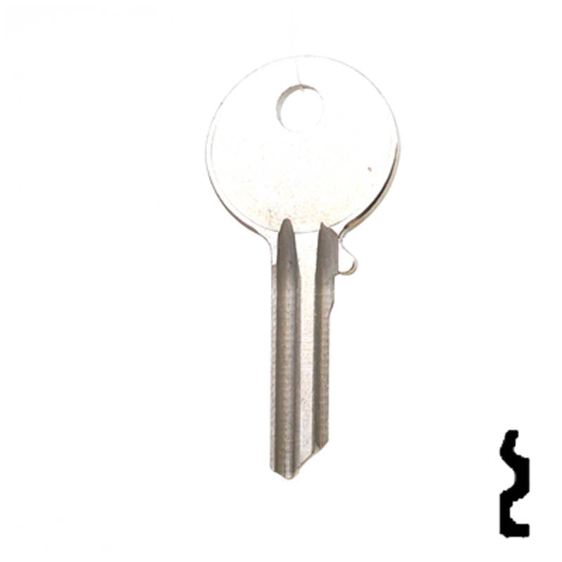 Uncut Key Blank | Yale | 997D Office Furniture-Mailbox Key Ilco