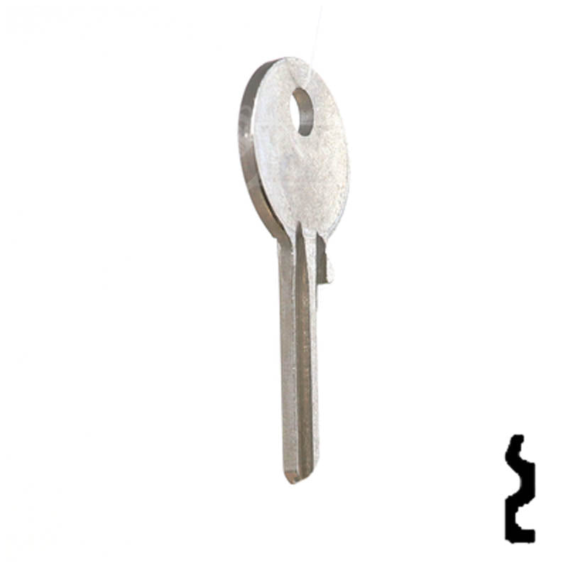 Uncut Key Blank | Yale | 997D Office Furniture-Mailbox Key Ilco