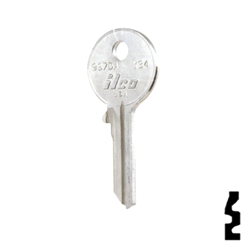 Uncut Key Blank | Yale | 997DA Office Furniture-Mailbox Key Ilco