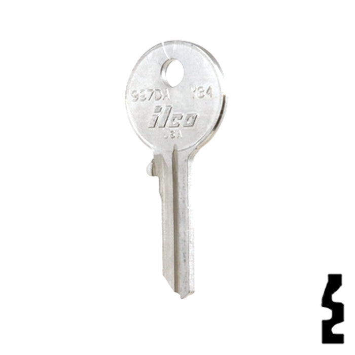 Uncut Key Blank | Yale | 997DA Office Furniture-Mailbox Key Ilco