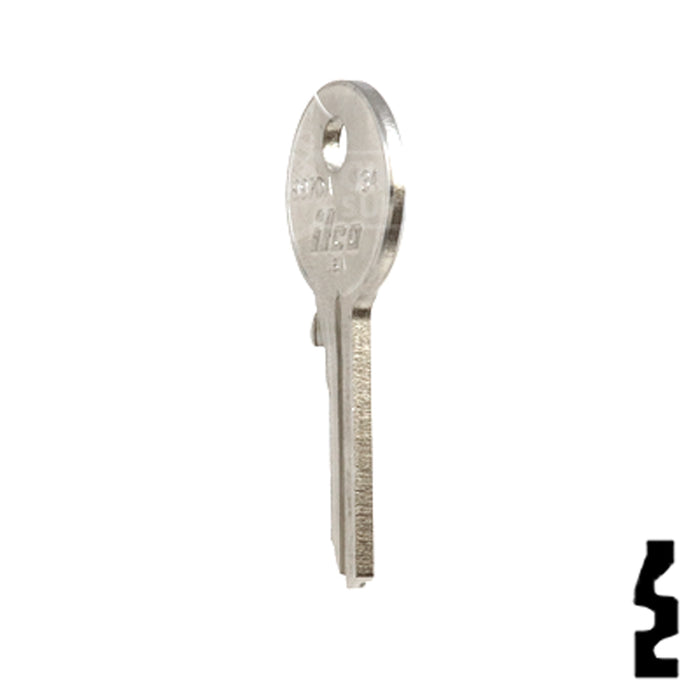 Uncut Key Blank | Yale | 997DA Office Furniture-Mailbox Key Ilco