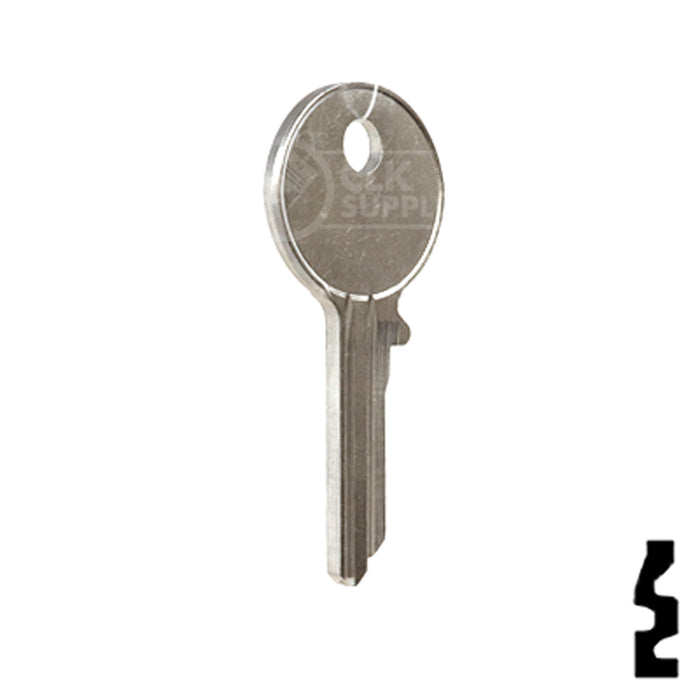 Uncut Key Blank | Yale | 997DA Office Furniture-Mailbox Key Ilco