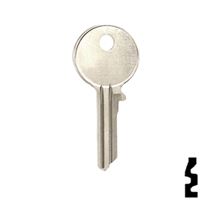 Uncut Key Blank | Yale | 997DA Office Furniture-Mailbox Key Ilco