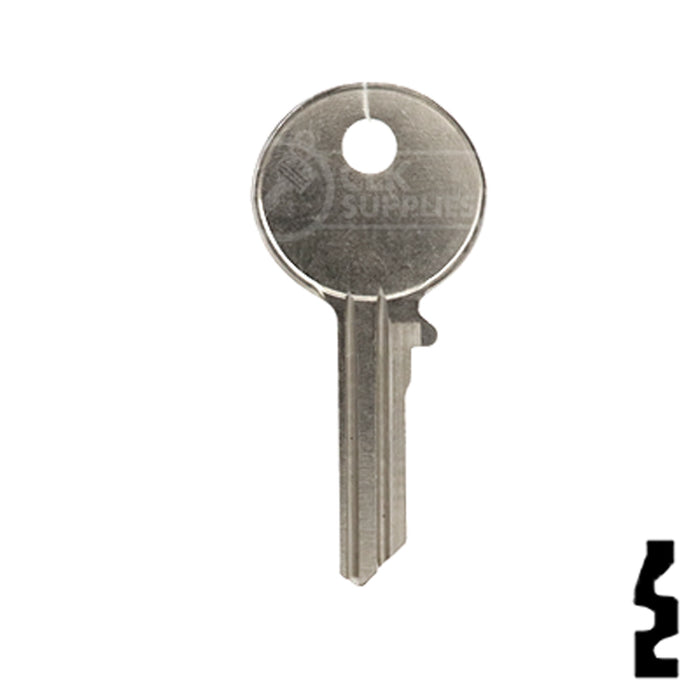Uncut Key Blank | Yale | 997DA Office Furniture-Mailbox Key Ilco