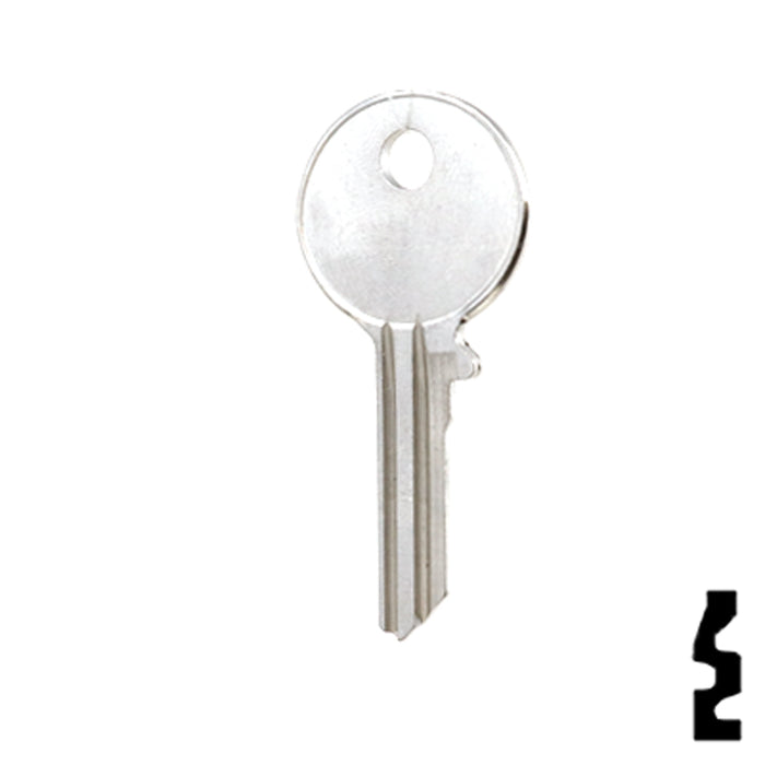 Uncut Key Blank | Yale | 997DA Office Furniture-Mailbox Key Ilco