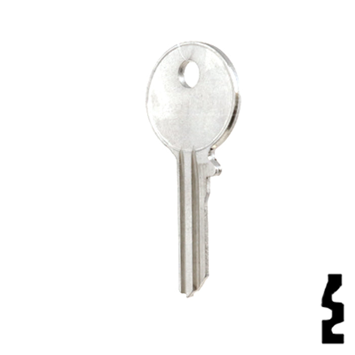 Uncut Key Blank | Yale | 997DA Office Furniture-Mailbox Key Ilco