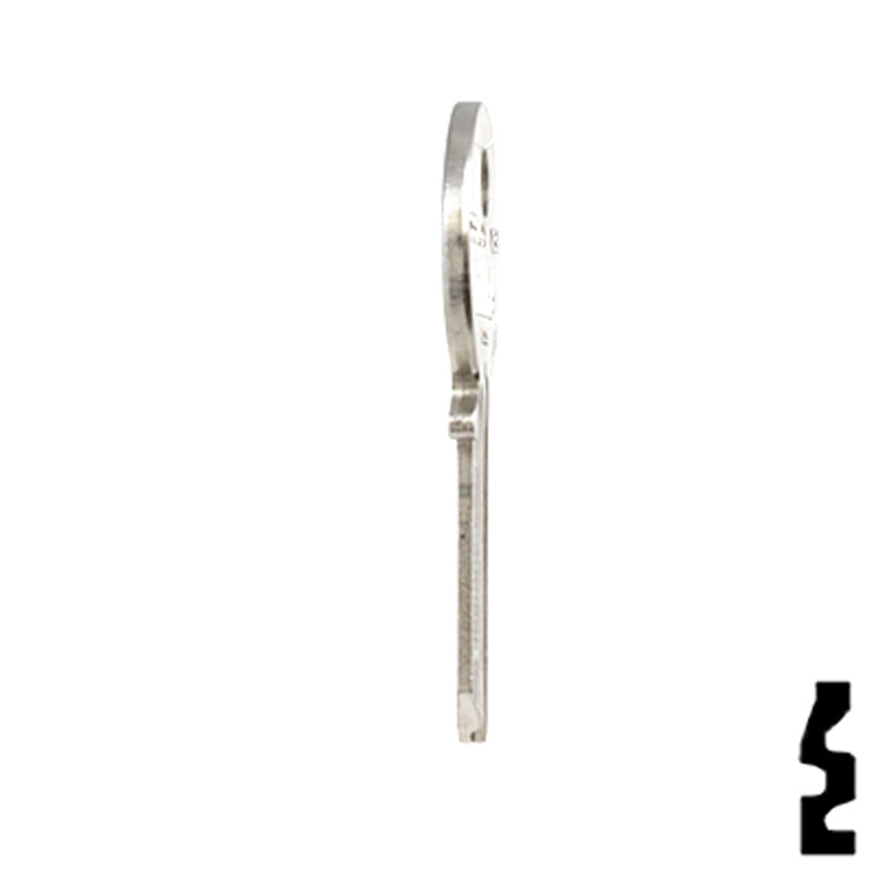 Uncut Key Blank | Yale | 997DA Office Furniture-Mailbox Key Ilco