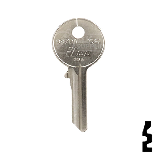 Uncut Key Blank | Yale | 997DA Office Furniture-Mailbox Key Ilco