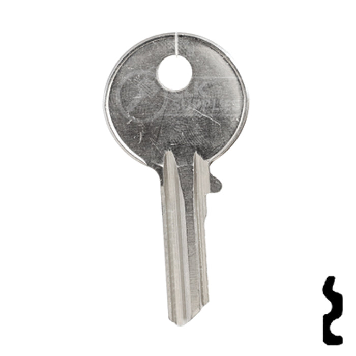 Uncut Key Blank | Yale | 997DB Office Furniture-Mailbox Key Ilco