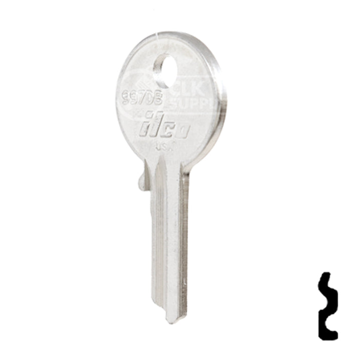 Uncut Key Blank | Yale | 997DB Office Furniture-Mailbox Key Ilco