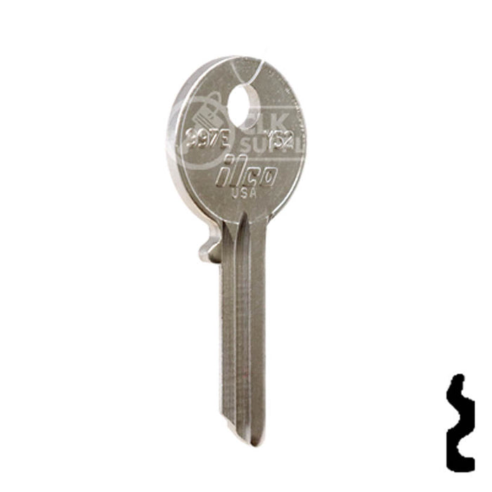 Uncut  Key Blank | Yale | 997E, Y52 Office Furniture-Mailbox Key Ilco