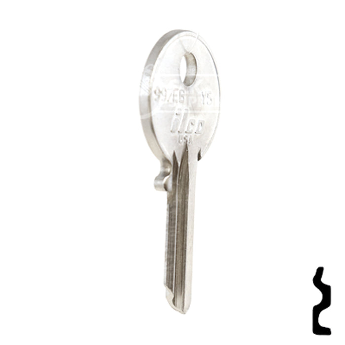 Uncut Key Blank | Yale | 997EB Office Furniture-Mailbox Key Ilco