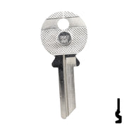 Uncut Key Blank | Yale | 997GR Office Furniture-Mailbox Key Ilco