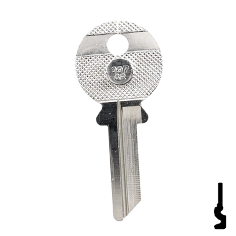 Uncut Key Blank | Yale | 997GR Office Furniture-Mailbox Key Ilco