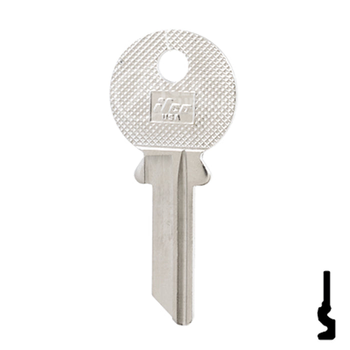 Uncut Key Blank | Yale | 997GR Office Furniture-Mailbox Key Ilco