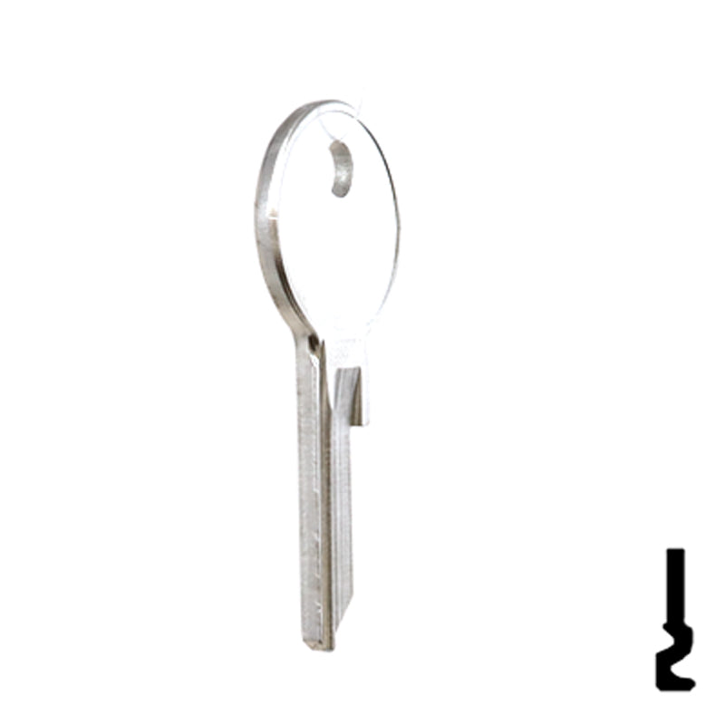 Uncut Key Blank | Yale | 997GX Office Furniture-Mailbox Key Ilco