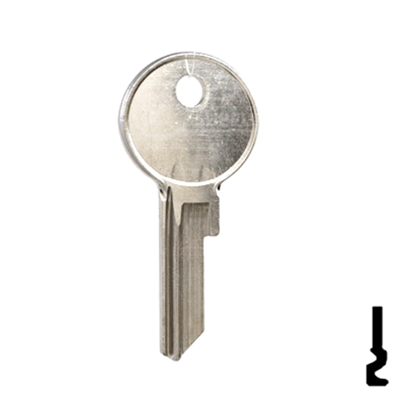 Uncut Key Blank | Yale | 997GX Office Furniture-Mailbox Key Ilco