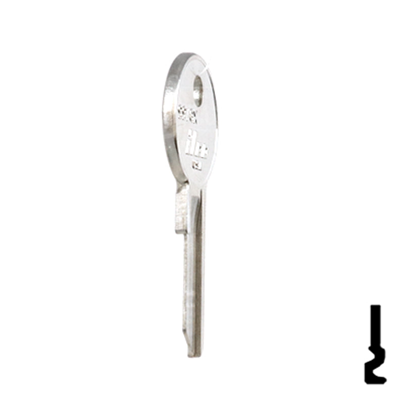 Uncut Key Blank | Yale | 997GX Office Furniture-Mailbox Key Ilco