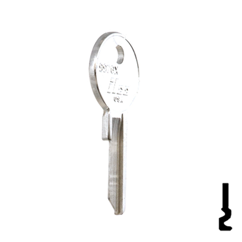 Uncut Key Blank | Yale | 997GX Office Furniture-Mailbox Key Ilco
