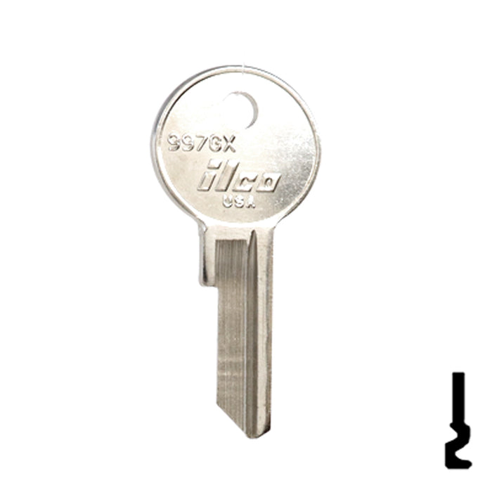 Uncut Key Blank | Yale | 997GX Office Furniture-Mailbox Key Ilco