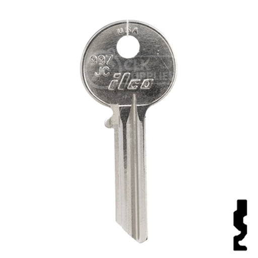 Uncut Key Blank | Yale | 997JC Office Furniture-Mailbox Key Ilco