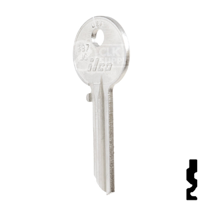 Uncut Key Blank | Yale | 997JC Office Furniture-Mailbox Key Ilco