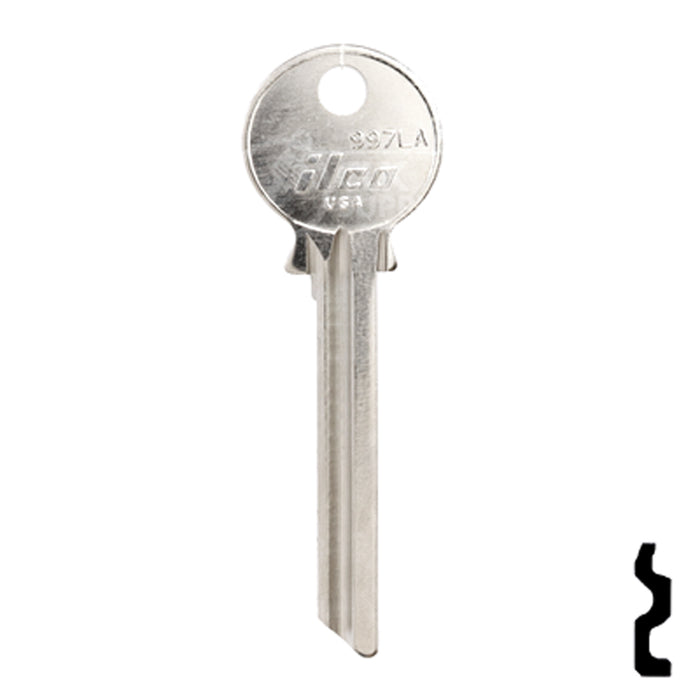 Uncut Key Blank | Yale | 997LA Office Furniture-Mailbox Key Ilco