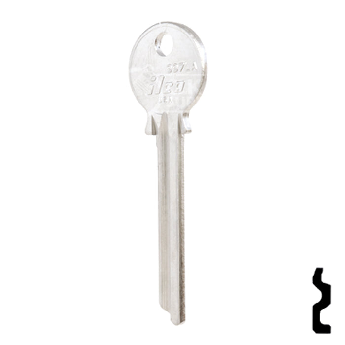 Uncut Key Blank | Yale | 997LA Office Furniture-Mailbox Key Ilco