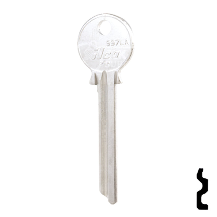 Uncut Key Blank | Yale | 997LA Office Furniture-Mailbox Key Ilco