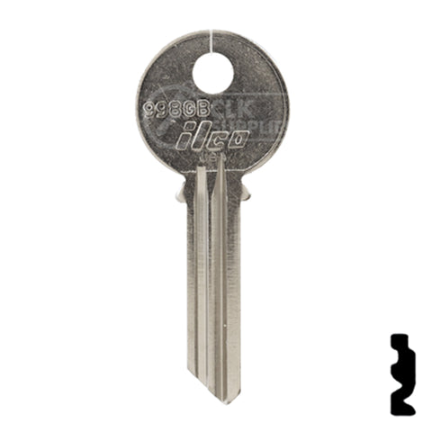 Uncut Key Blank | Yale | 998GB