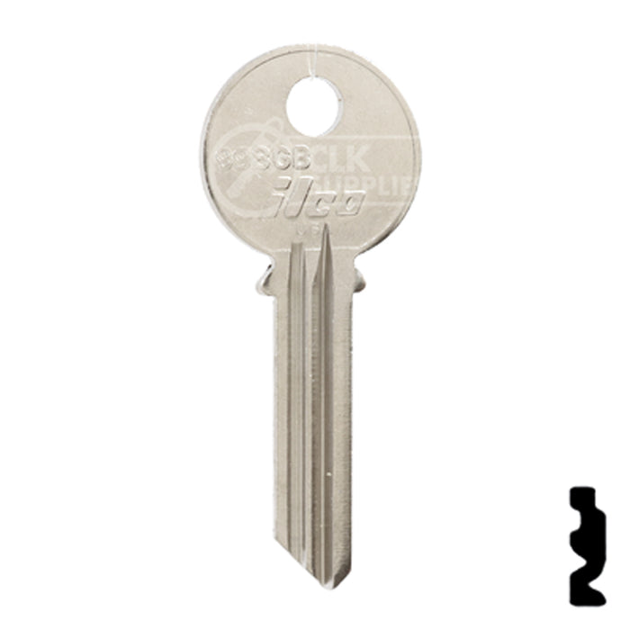 Uncut Key Blank | Yale | 998GB Office Furniture-Mailbox Key Ilco